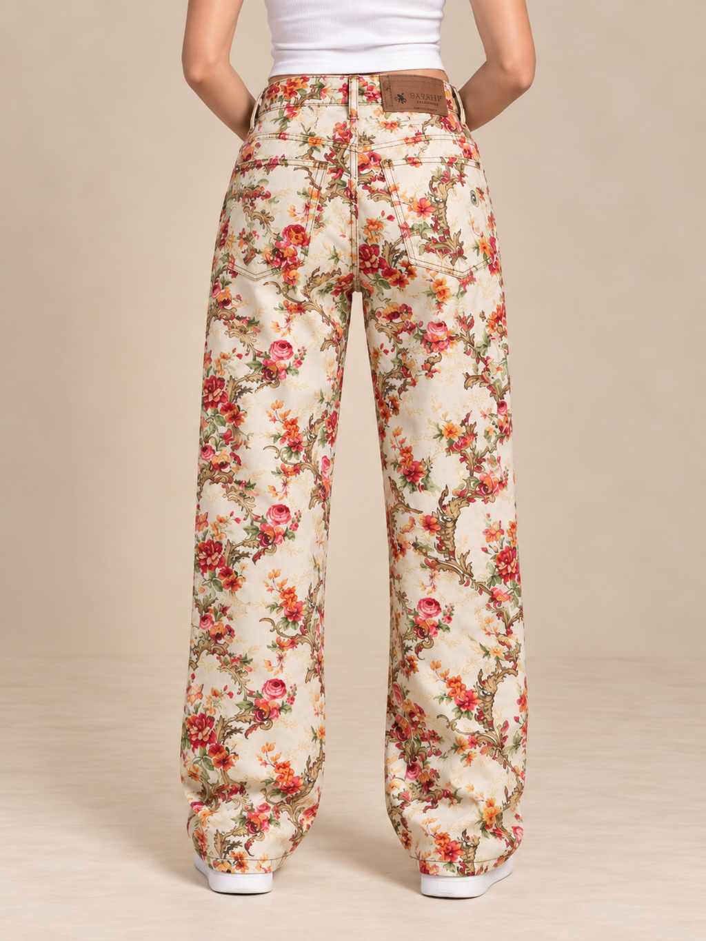 Floral Denim
