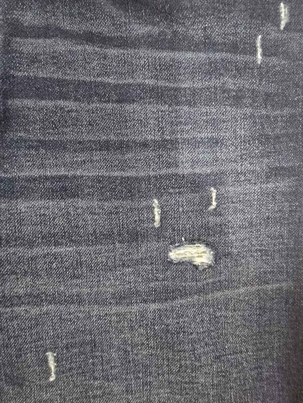 Blue scar